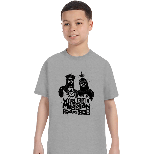 Daily_Deal_Shirts T-Shirts, Youth / XS / Sports Grey Blues Brethren