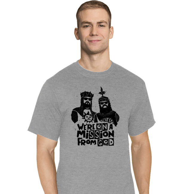 Daily_Deal_Shirts T-Shirts, Tall / Large / Sports Grey Blues Brethren