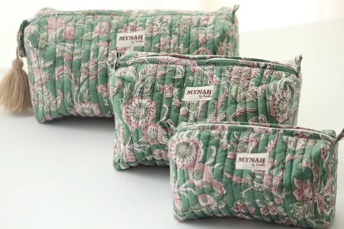 Blush Floral Travel Bag