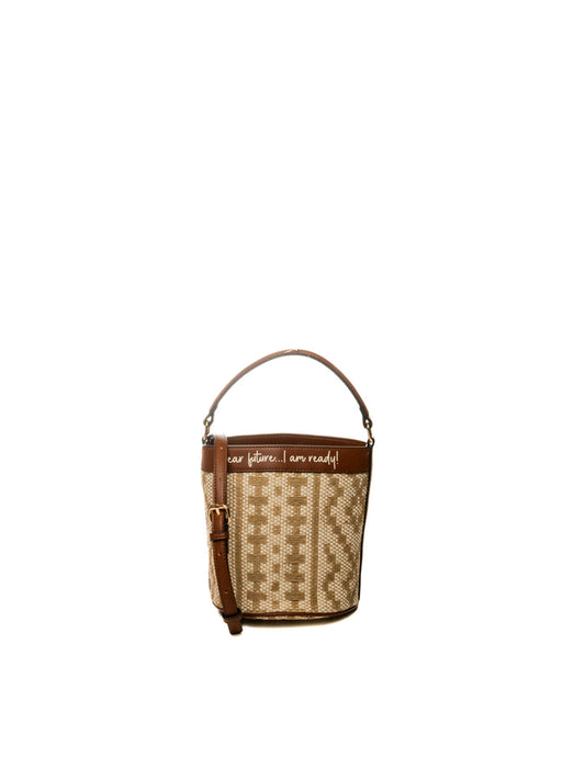 LE PANDORINE borsa a mano giulia naturale/marrone PS2620B28 GIULIA-C01