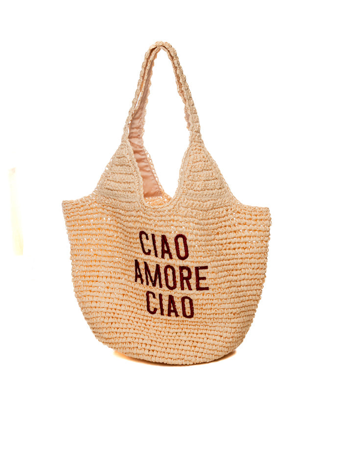LE PANDORINE borsa a spalla luce panna PS2632B78 LUCE-COR