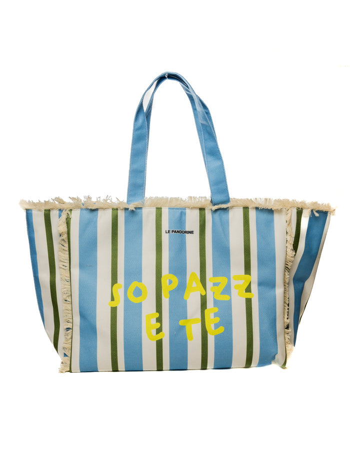 LE PANDORINE borsa a spalla marina azzurra PS2635B80 MARINA-C32