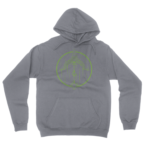 Bow Hoodie Sports Grey