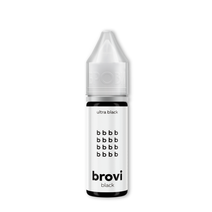 Brovi ONE Inorganic Ultra Black Pigment Supreme Permanent