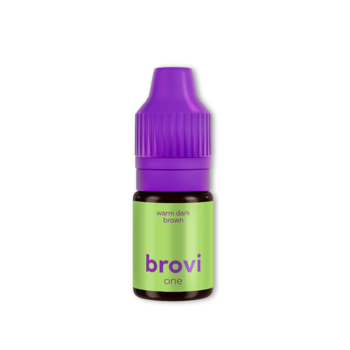 Brovi ONE Inorganic Warm Dark Brown Pigment Supreme Permanent