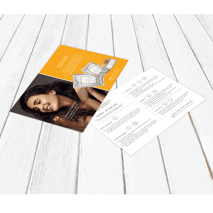 Brow Henna Information and Aftercare Cards - The London Brow Company
