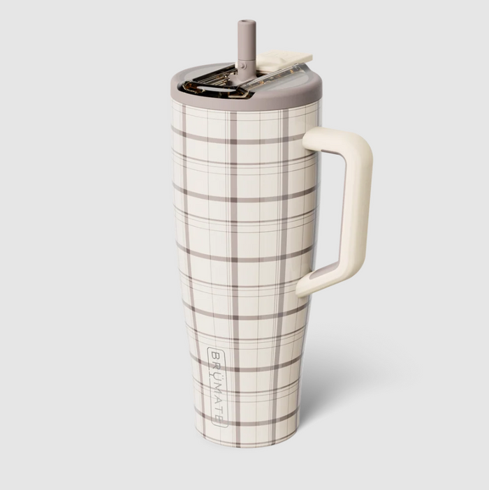 Brumate Tumbler Era 40oz Oxford Plaid Drinkware in at Wrapsody