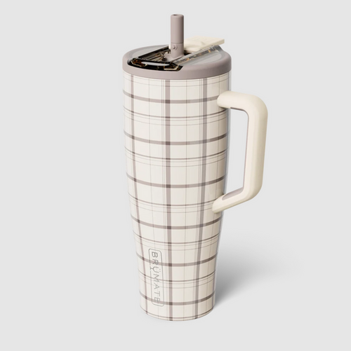 Brumate Tumbler Era 40oz Oxford Plaid Drinkware in at Wrapsody