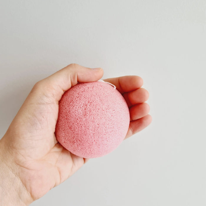 Bundle pack x3 Konjac Sponges - Pink for dull & sensitive skin - Dust & Glow