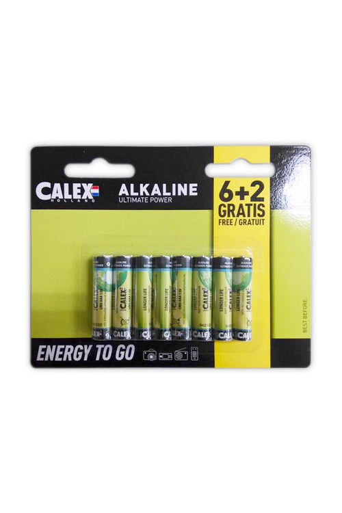 Calex Alkaline Penlite - LR03 - AAA - 8-Pack