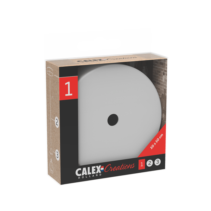 Calex Creations Ceiling plate - 1 hole - White