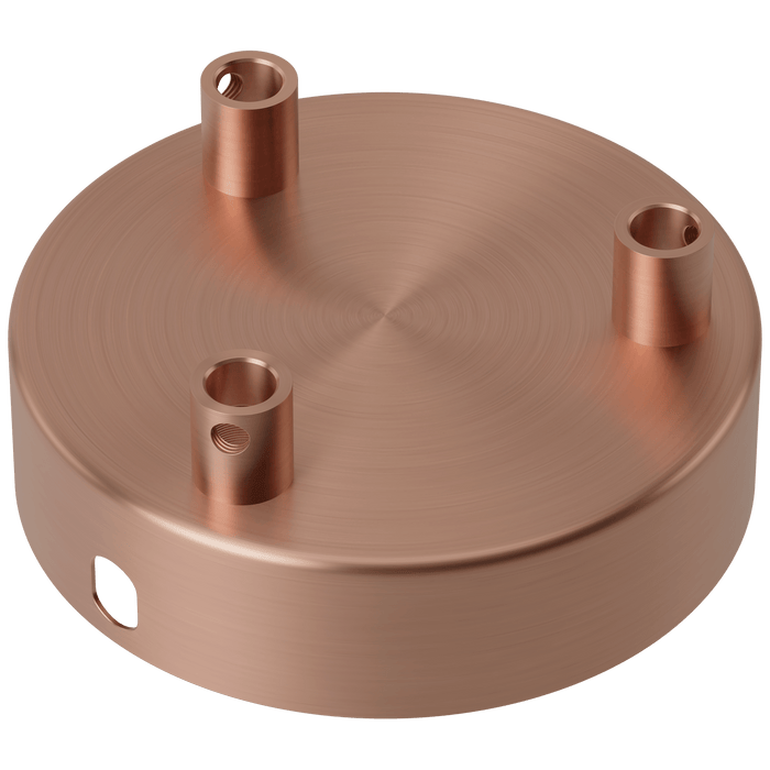 Calex Creations Ceiling plate - Copper - 3 holes