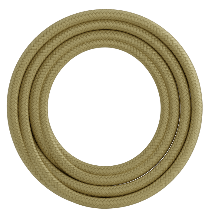 Calex Creations Fabric cable - Gold - 1.5meter