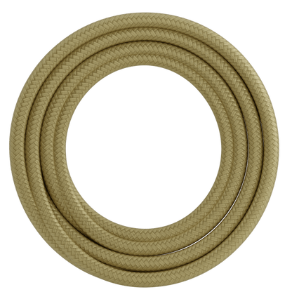 Calex Creations Fabric cable - Gold - 1.5meter