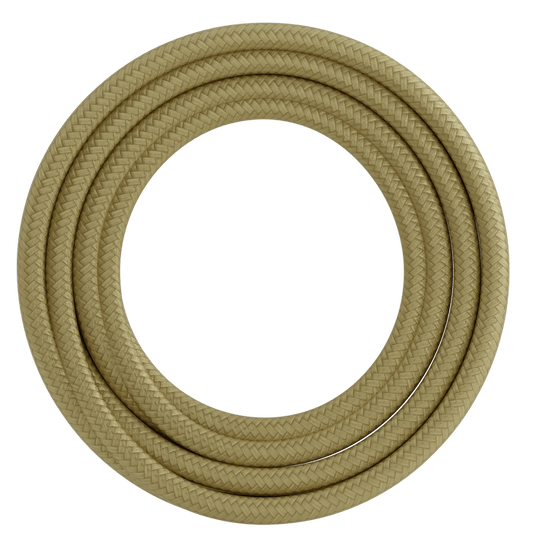 Calex Creations Fabric cable - Gold - 1.5meter