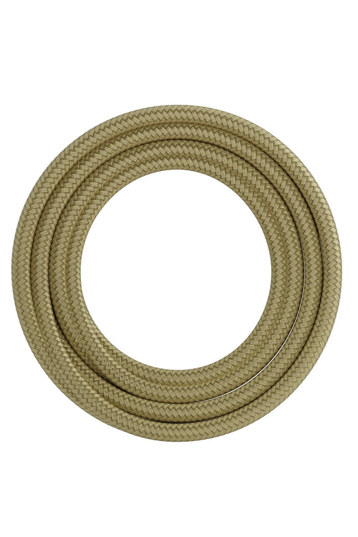 Calex Creations Fabric cable - Gold - 3meter