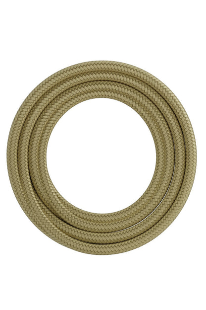 Calex Creations Fabric cable - Gold - 3meter