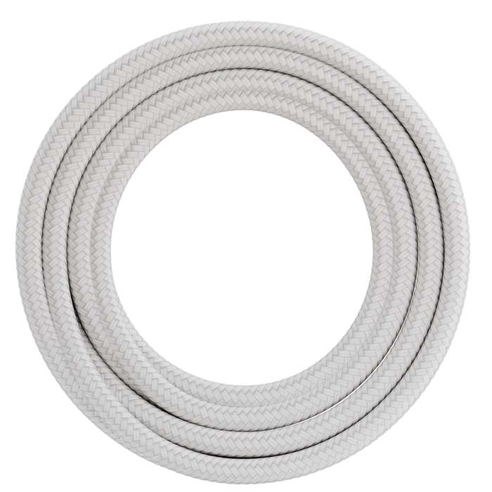 Calex Creations Fabric cable - White - 1.5meter