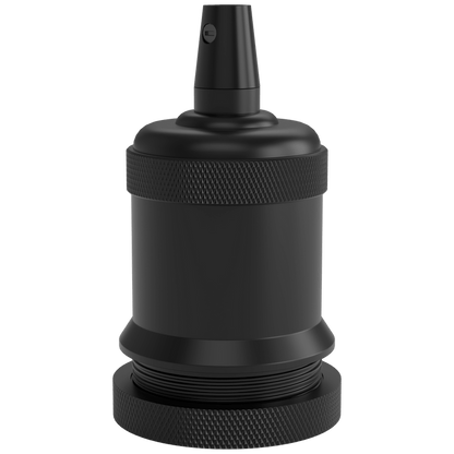 Calex Creations Lampholder - E27 - Peak model - Black