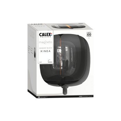 Calex Magneto Kinea LED Lamp - E27 - Black - 4W - Dimmable