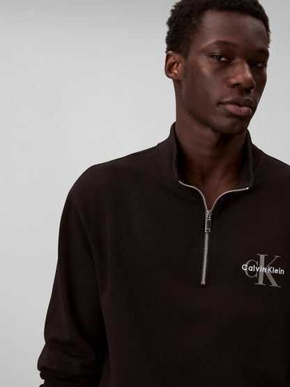 Calvin Klein Jeans Terry Micro 1/4 Zip Sweat