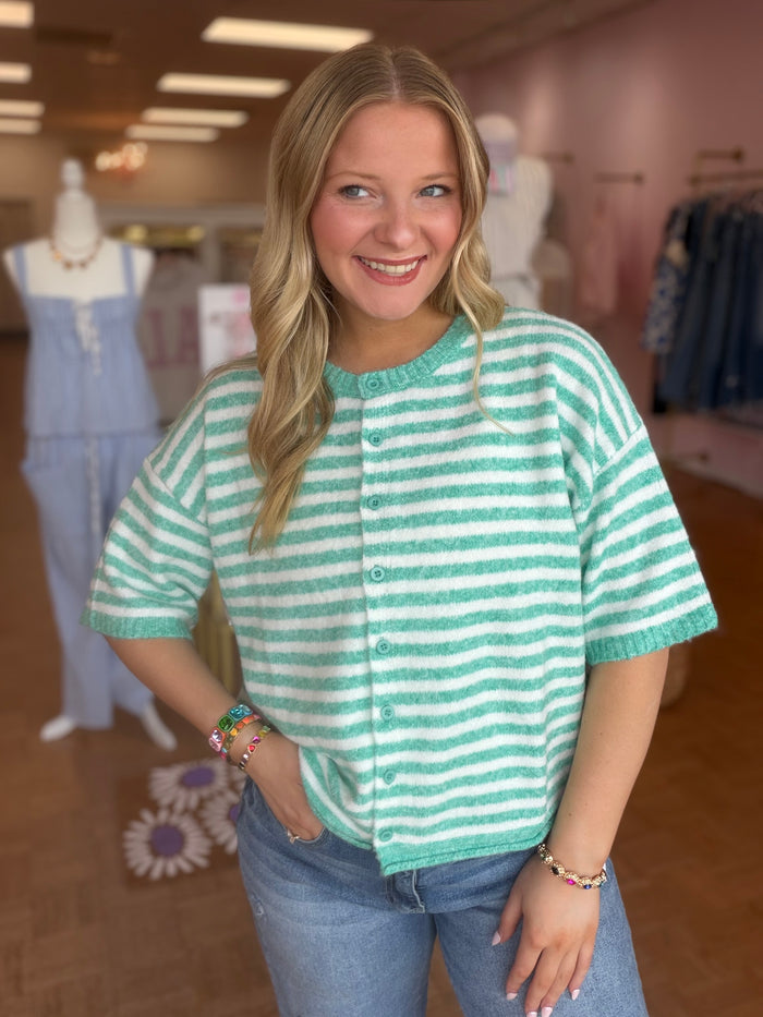 Camille Sweater Green