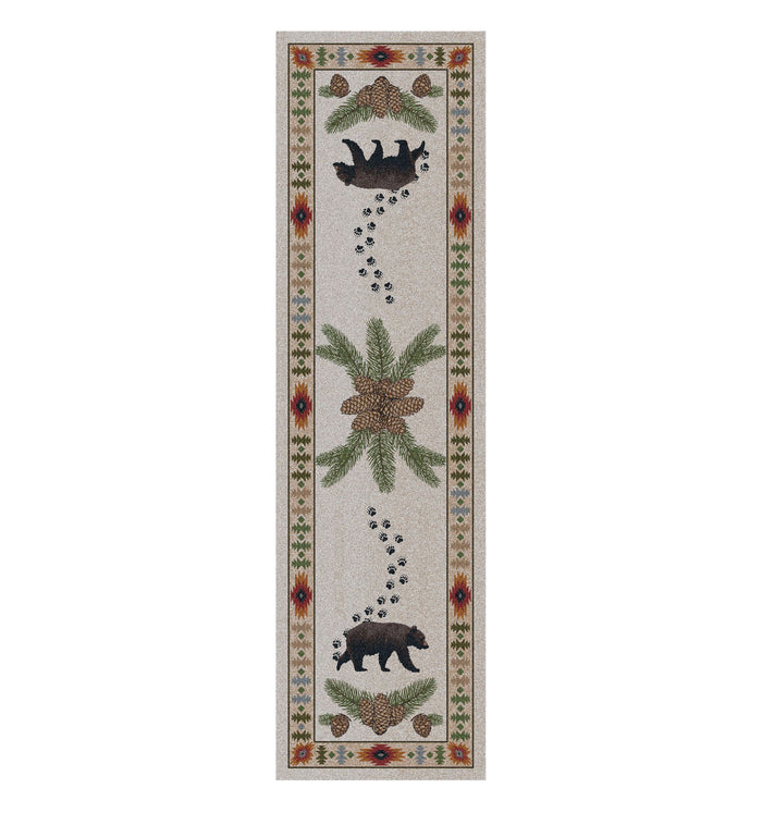 Image of an area rug, Camp Woodhaven OKA - Natural