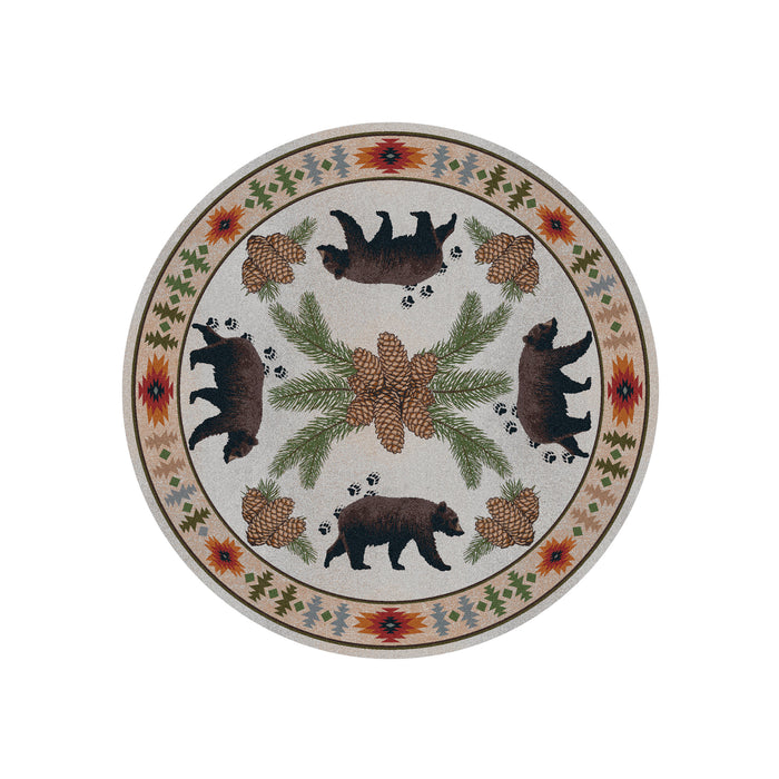 Image of an area rug, Camp Woodhaven OKA - Natural