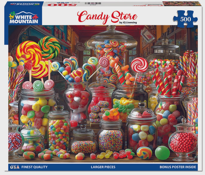 Candy Store (2070pz) - 500 Piece Jigsaw Puzzle