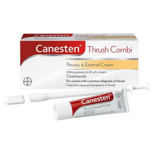 Canesten 2% Combi Classic Pessary & External Cream 10gm (A)
