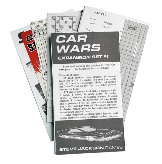 Car Wars Expansion Set 1 - Road Sections and Counters
