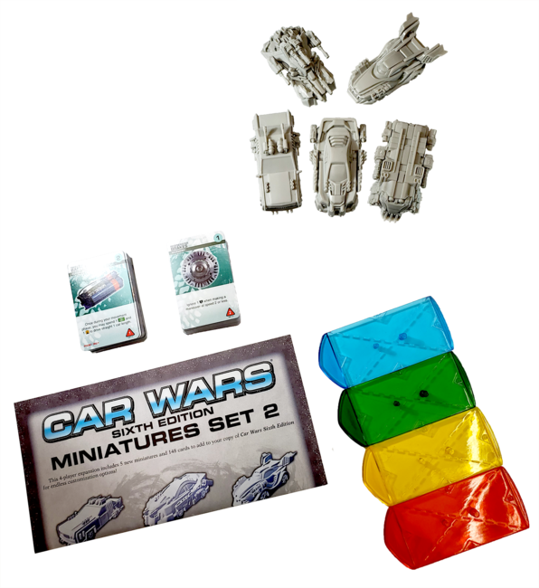 Car Wars Miniatures Set 2