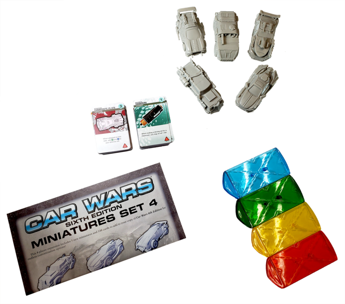 Car Wars Miniatures Set 4