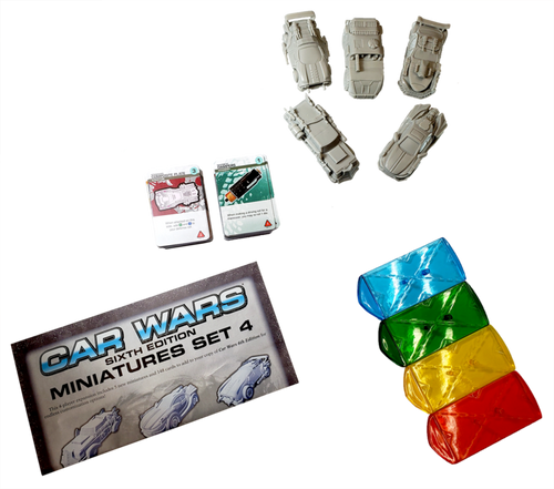 Car Wars Miniatures Set 4