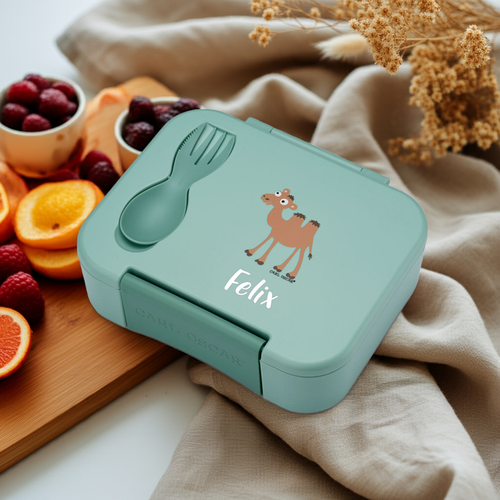 Carl Oscar BentoBOX Grün Limited Edition mit Multibesteck