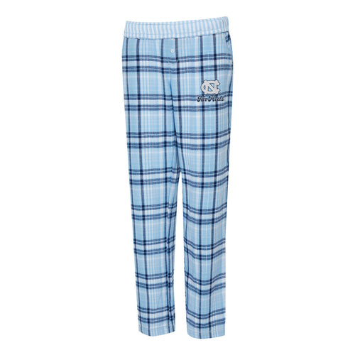Carolina Tar Heels Women's Plaid Pajama Pants Laney - Main View - Concept Sports