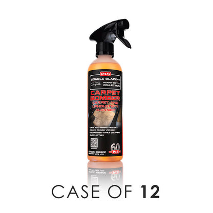P&S Carpet Bomber 16oz bottle front view with the text "Case of 12" on a white background.