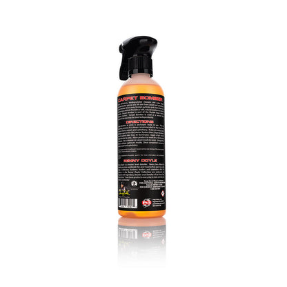 P&S Carpet Bomber 16oz bottle back view on a white background.