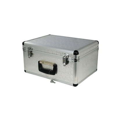 Carrying Case (Hard) for MV0201 LCD Video Microscope Body, SKU MA02061101, three quarter front view