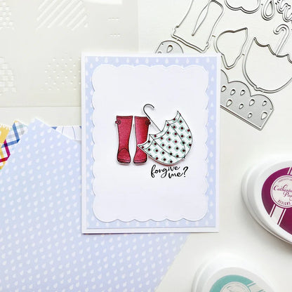Catherine Pooler - 6x6 Patterned Paper - Signature Sorry. Available at Embellish Away located in Bowmanville Ontario Canada. Example by Erika at Catherine Pooler Designs.