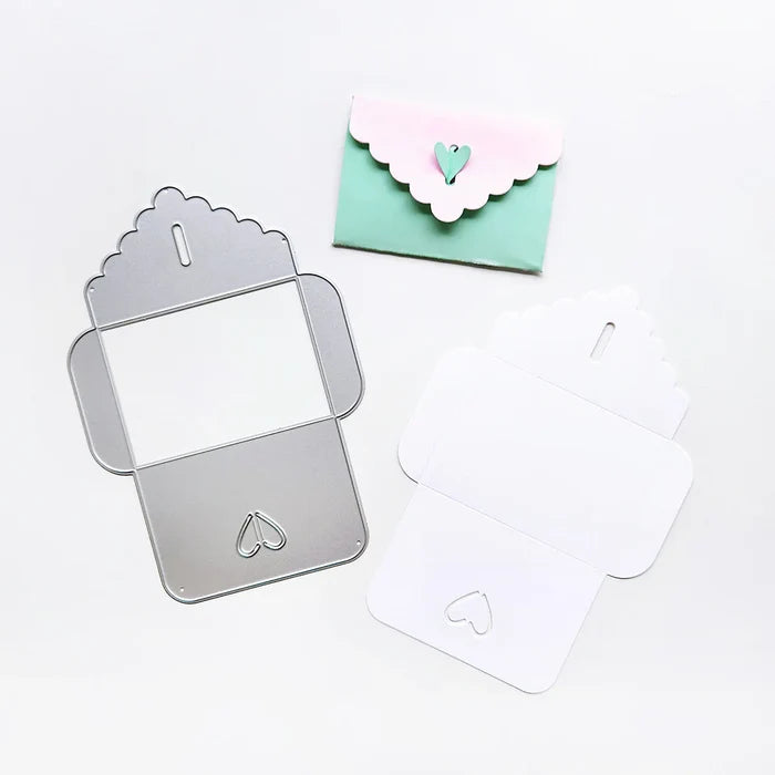 Catherine Pooler - Dies - Little Love Note. Available at Embellish Away located in Bowmanville Ontario Canada. Example by Catherine Pooler Designs.