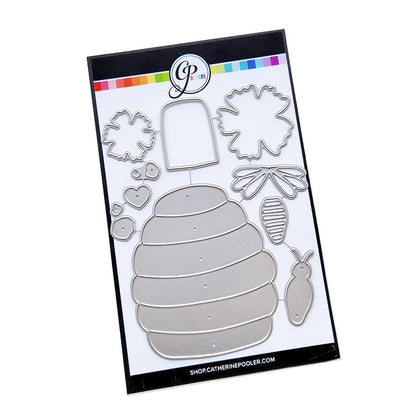Catherine Pooler - Dies - Oh Bee Hive. Available at Embellish Away located in Bowmanville Ontario Canada.
