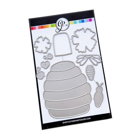Catherine Pooler - Dies - Oh Bee Hive. Available at Embellish Away located in Bowmanville Ontario Canada.