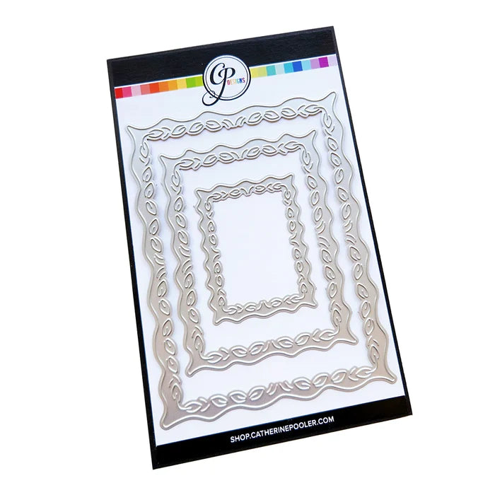 Catherine Pooler - Dies - Vines for Rectangles. Available at Embellish Away located in Bowmanville Ontario Canada.