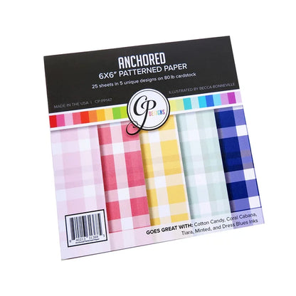Catherine Pooler - Patterned Paper - Charismatic. Plaid print, a timeless touch. Available at Embellish Away located in Bowmanville Ontario Canada.