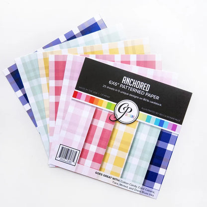 Catherine Pooler - Patterned Paper - Charismatic. Plaid print, a timeless touch. Available at Embellish Away located in Bowmanville Ontario Canada.
