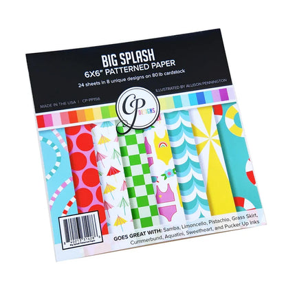 Catherine Pooler - Patterned Paper - Big Splash. Available at Embellish Away located in Bowmanville Ontario Canada.