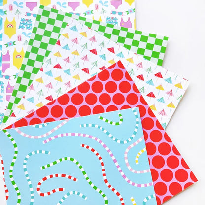 Catherine Pooler - Patterned Paper - Big Splash. Available at Embellish Away located in Bowmanville Ontario Canada.