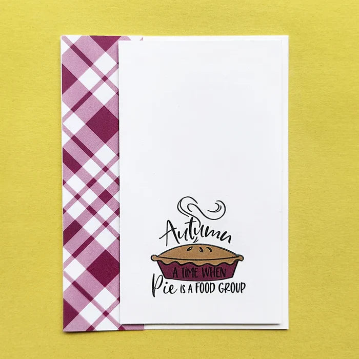 Catherine Pooler - Patterned Paper - Fall Plaid. We put together the Fall Plaid Patterned Paper pack for those occasions! This fall color combo was specially chosen to give that traditional feel of the changing leaves in the season! Available at Embellish Away located in Bowmanville Ontario Canada. Example by Catherine 
Pooler Designs.