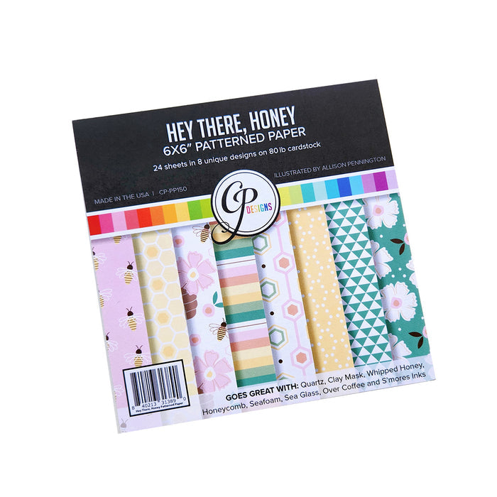 Catherine Pooler - Patterned Paper - Hey There Honey. Available at Embellish Away located in Bowmanville Ontario Canada.